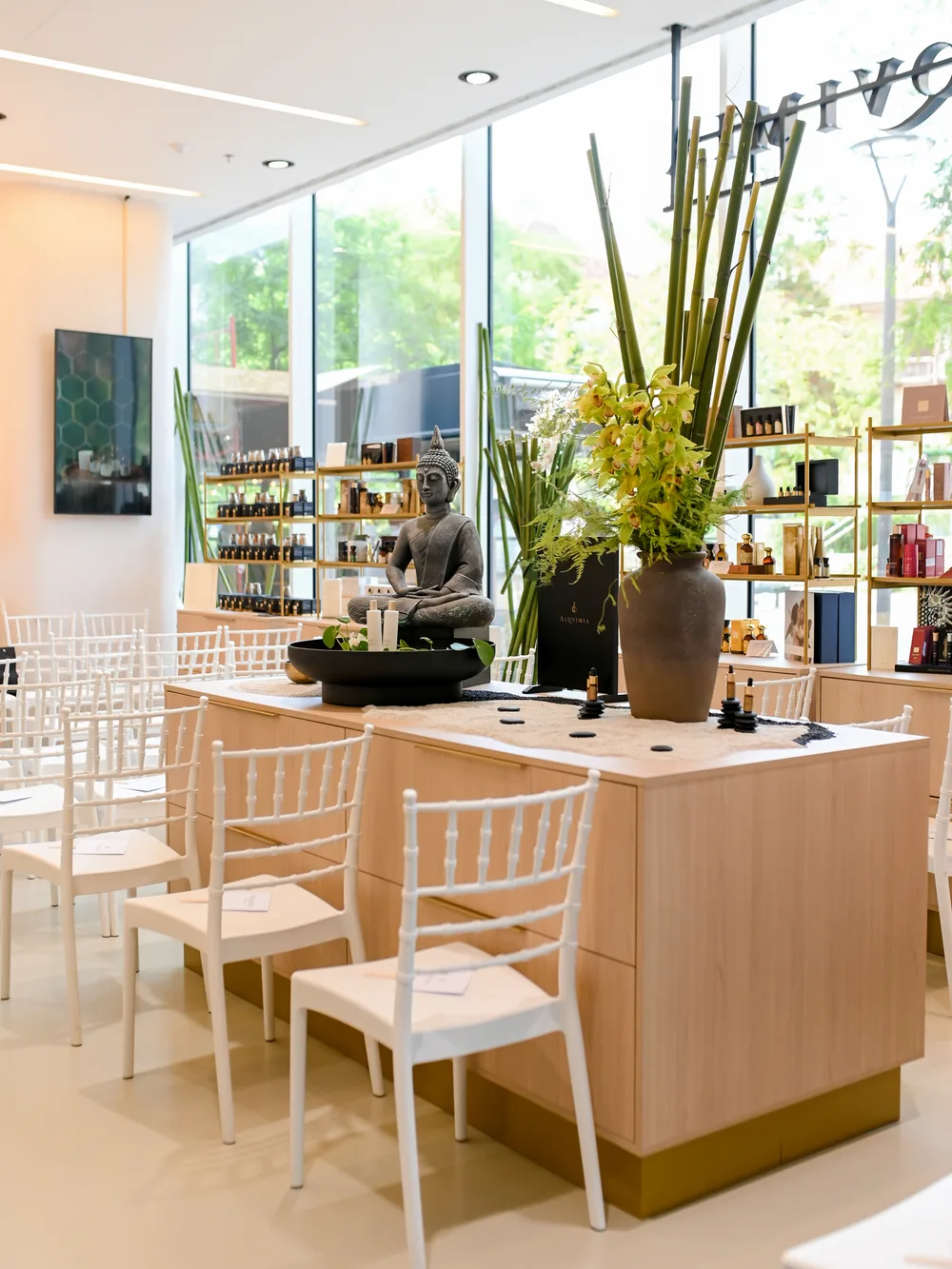 Prostor Alqvimia Store & Spa u Ban centru, Zagreb
